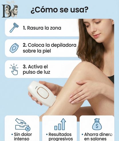 NovaSkin IPL™  Menos rutinas, más libertad