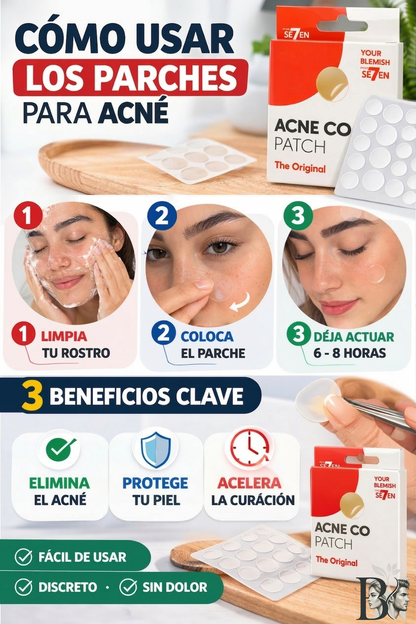 STIKER PARA EL ACNE