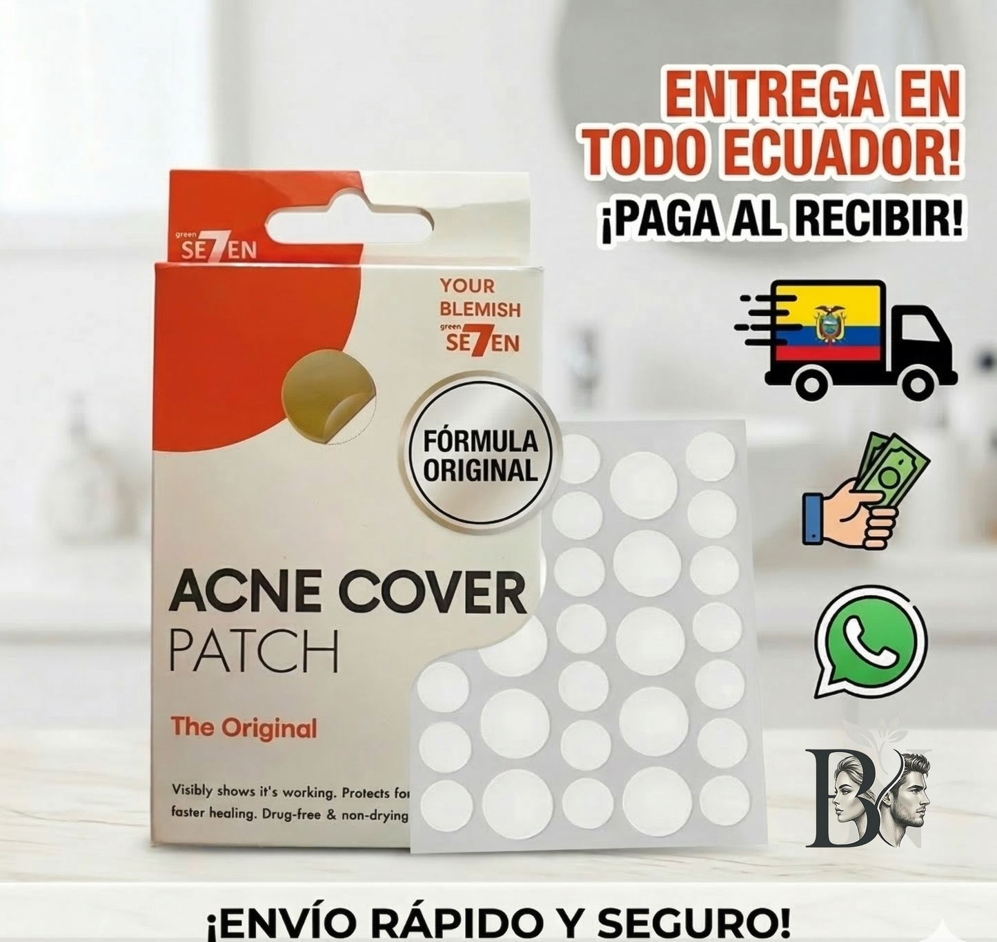 STIKER PARA EL ACNE