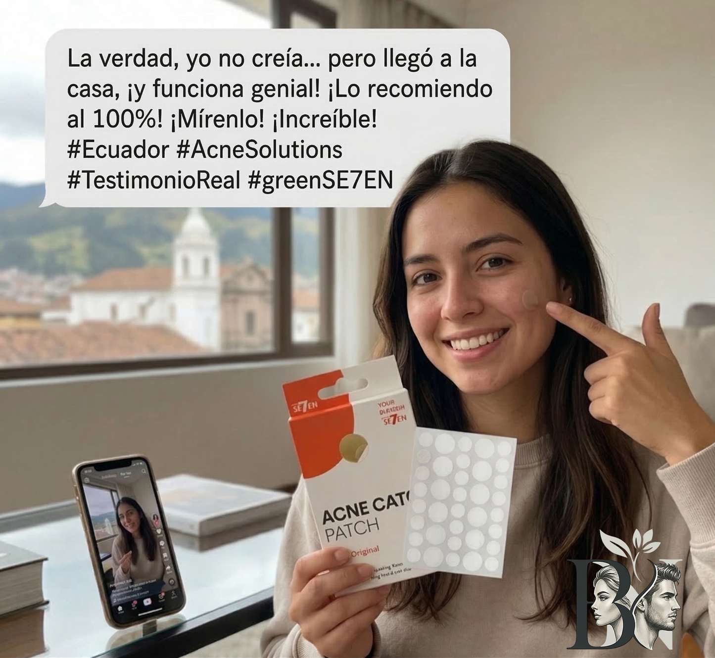 STIKER PARA EL ACNE