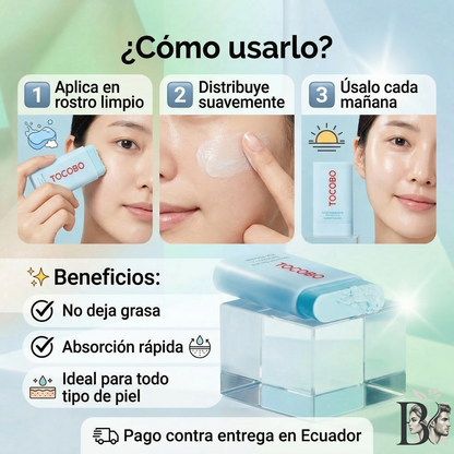 SPF Mágico en Barra. Absorción rápida. Cero grasa. Máxima protección. PRODUCTO EN TENDENCIA