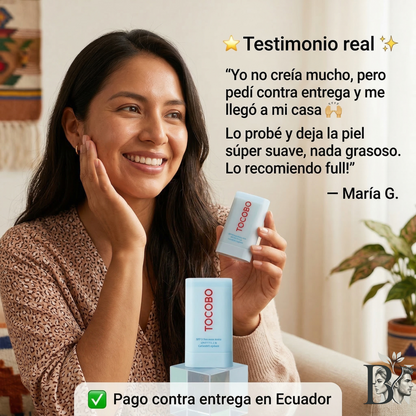 SPF Mágico en Barra. Absorción rápida. Cero grasa. Máxima protección. PRODUCTO EN TENDENCIA