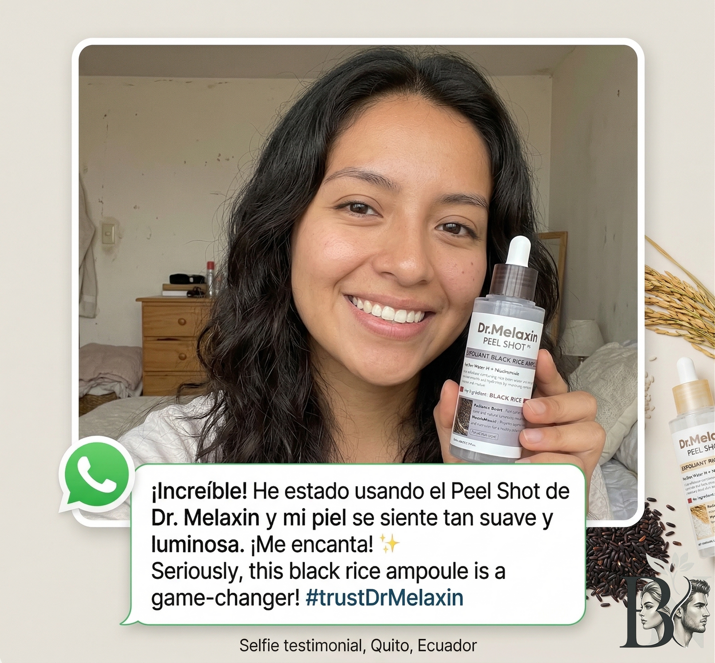 Arroz Mágico Glow - Facial Coreano en Casa